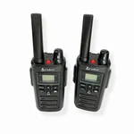 Cobra Rx385 Hand Held Radio Walkie Talkie Set Of 2 Black. Fixed Price $17.97.