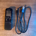 Sony Ic Recorder Icd-ax412 Stereo Micro Sd Voice Works Great. Fixed Price $30.00.