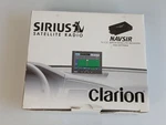 Clarion Navsir Sirius Satellite Radio Receiver & Antenna For Nice New Open Box. Fixed Price $45.00.