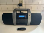 Sirius Portable Subx1 Boombox, Stratus 7 Receiver, Antenna, Remote & Pwr Cord. Fixed Price $129.99.