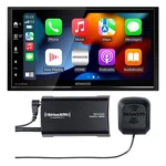 Kenwood Dmx809s 6.95" Am Fm Bt Car Stereo Plus Sxv300v1 Siriusxm Satellite. Fixed Price $579.00.