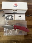 Hinderer Knives Xm-18 3.5 Liner Lock Spanto 20cv-tri-way Working Finish-red G10. Fixed Price $350.00.