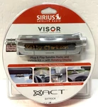 Sirius Satellite Radio Xact Visor Bxtr3ck Receiver W/ Vehicle Car Kit. Fixed Price $35.00.