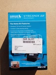 Sirius Streamer Gt Sir-slh1 Satellite Radio Home Docking Kit. Fixed Price $35.00.