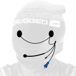 Rugged Radios For Offroad Wired Helmet Kit With Alpha Audio Speakers Mic & 3.5mm. Fixed Price $111.48.