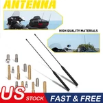 16" 2-pack Black Whip Am/fm/xm/cb Power Radio Antennas Mast For Harley-davidson. Fixed Price $18.99.