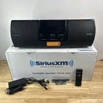 Siriusxm Sx Sd2 Portable Speaker Dock Audio System Black With Remote & Antenna. Fixed Price $71.95.