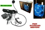 Qfx Bt-90 Portable Bluetooth Pa System Headset Mic Usb Micro Sd Fm Radio Blue. Fixed Price $18.95.