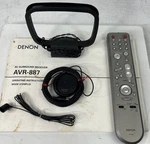 Denon Rc-1048 Home Receiver Remote Dm-s205 Calibration Mic Am &fm Antennas. Fixed Price $29.99.