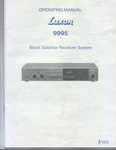 Vintage Luxor 9995 Satellite Receiver System Users Manual. Fixed Price $14.99.
