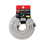 Rca Dh50qce Rg6 Coaxial Cable, 18 Awg Gray Quad Shield, 50 Ft. - Quantity 1. Fixed Price $37.58.