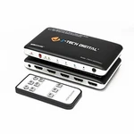 Hdmi Switch Digital With Pip Ir Hdcp1.4 Wireless Remote Control 4-port J-tech. Fixed Price $24.02.