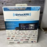 Sxvct1 Siriusxm Commander Touch Radio With Hide-away Tuner And Flush Mount Kit. Fixed Price $62.10.